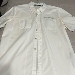COPY - Harley Davidson button up shirt. Short Sleeves. XL